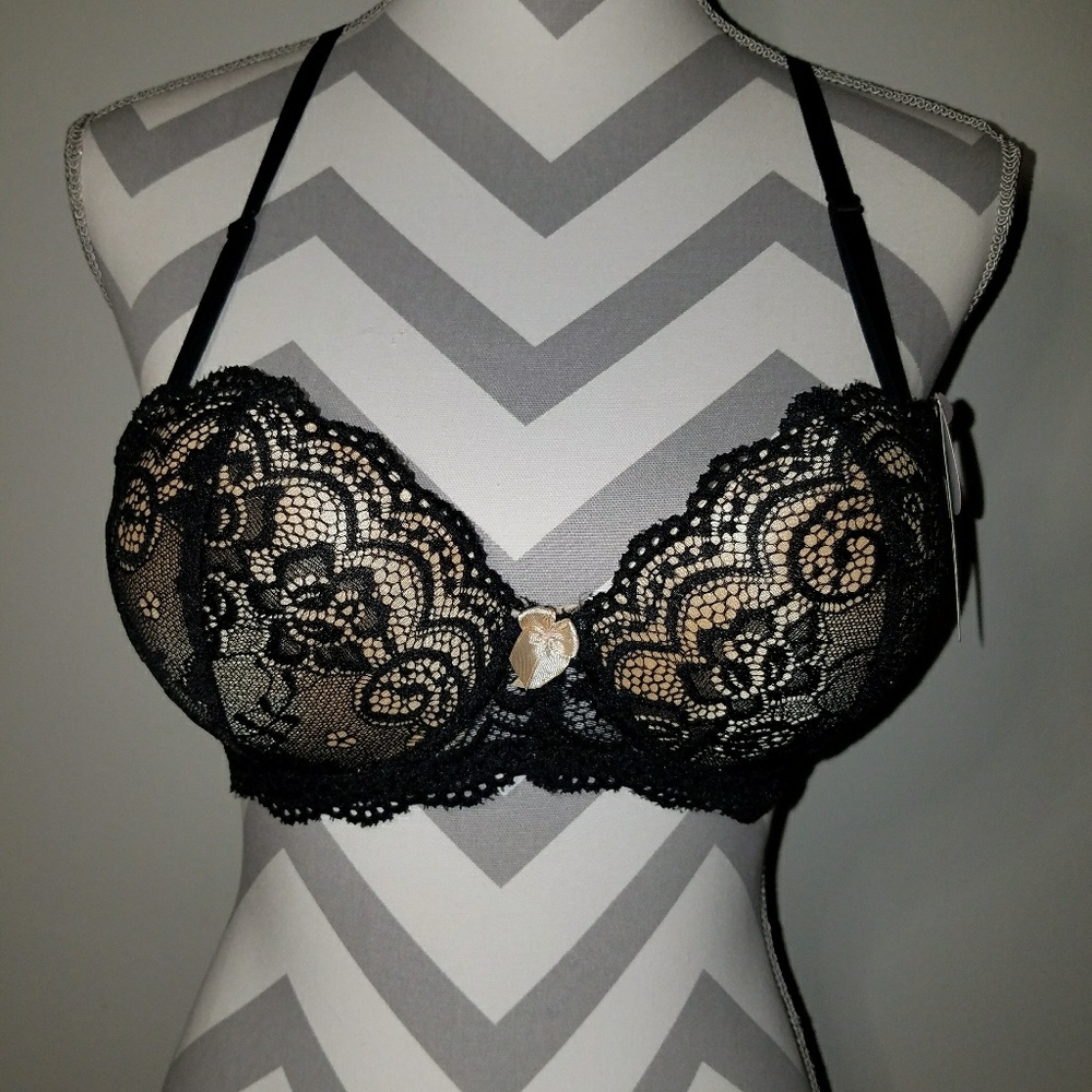 LACY PUSH UP BRA